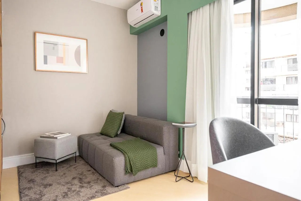 Apto Moderno Com Varanda E Vaga - Itaim Bibi Sao Paulo Apartment