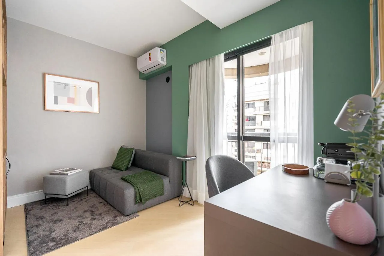 Apartment Apto Moderno Com Varanda E Vaga - Itaim Bibi Sao Paulo Brazil